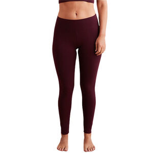 Aerie REGULAR RISE CHILL PLAY MOVE EVERYDAY PULL ON LEGGING DEEP PLUM MEDIUM NWT